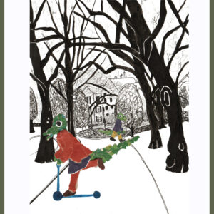 Lausanne, Parc de Milan.