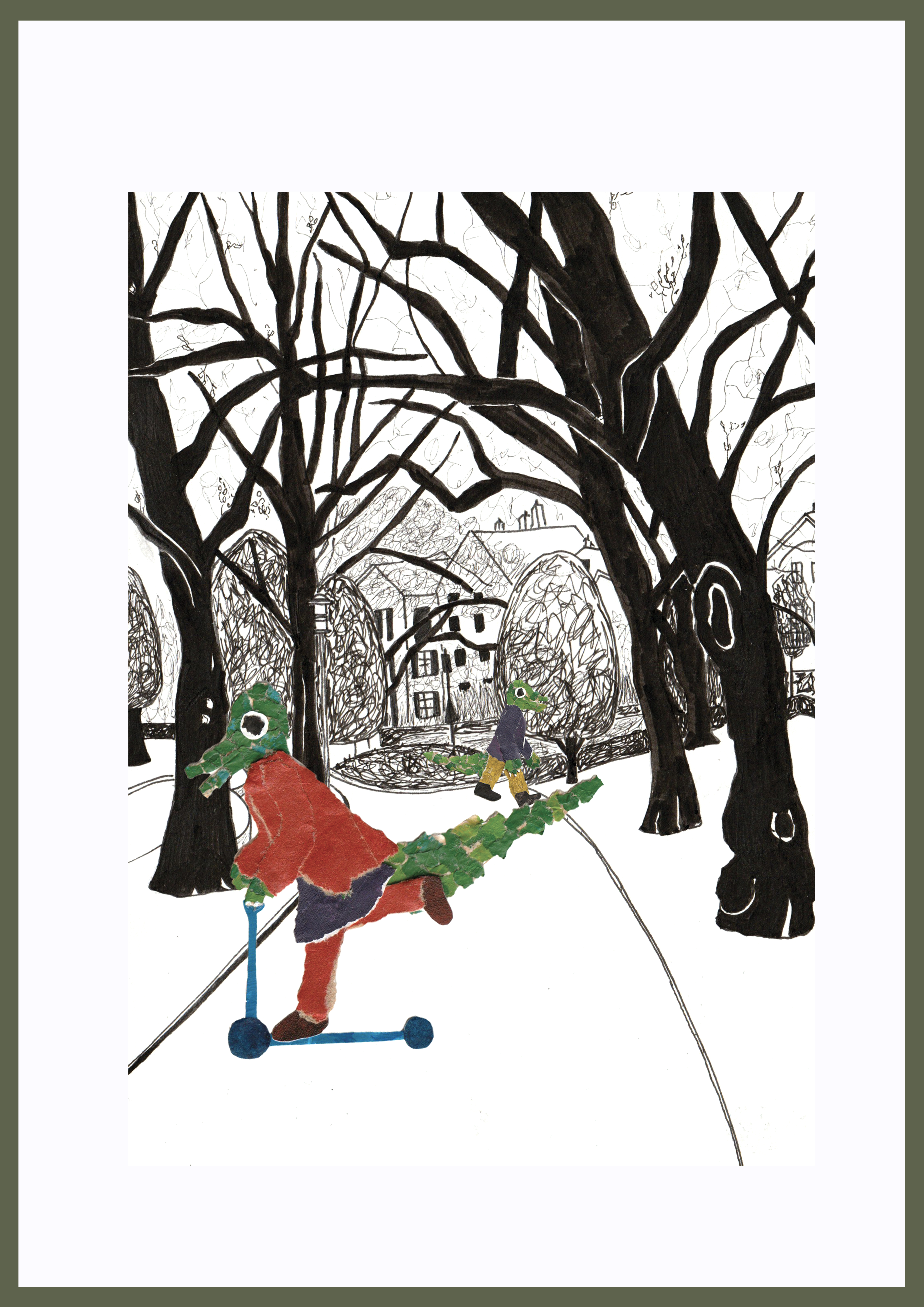 Lausanne, Parc de Milan.