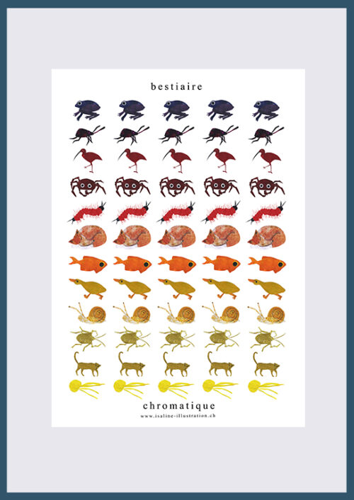 Bestiaire chromatique (Copie)