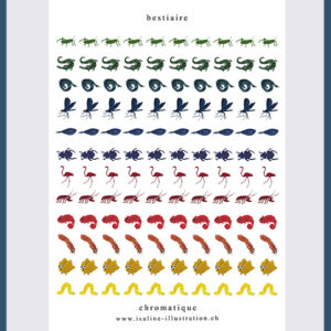 Bestiaire chromatique
