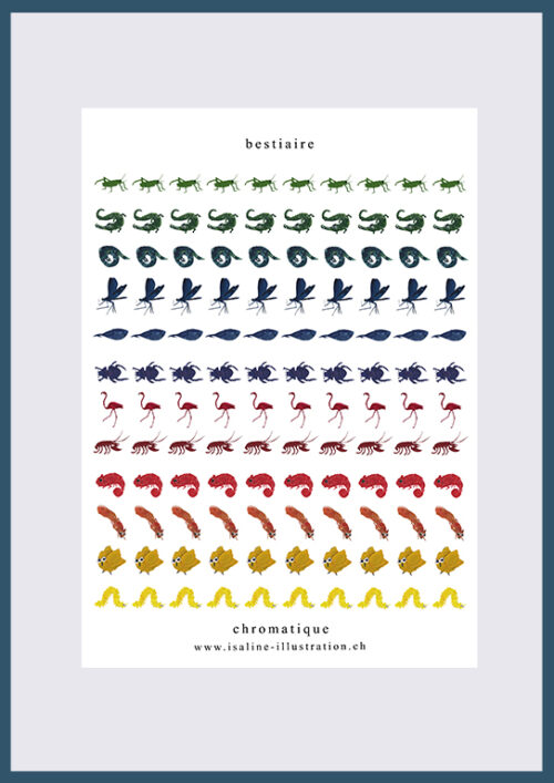 Bestiaire chromatique